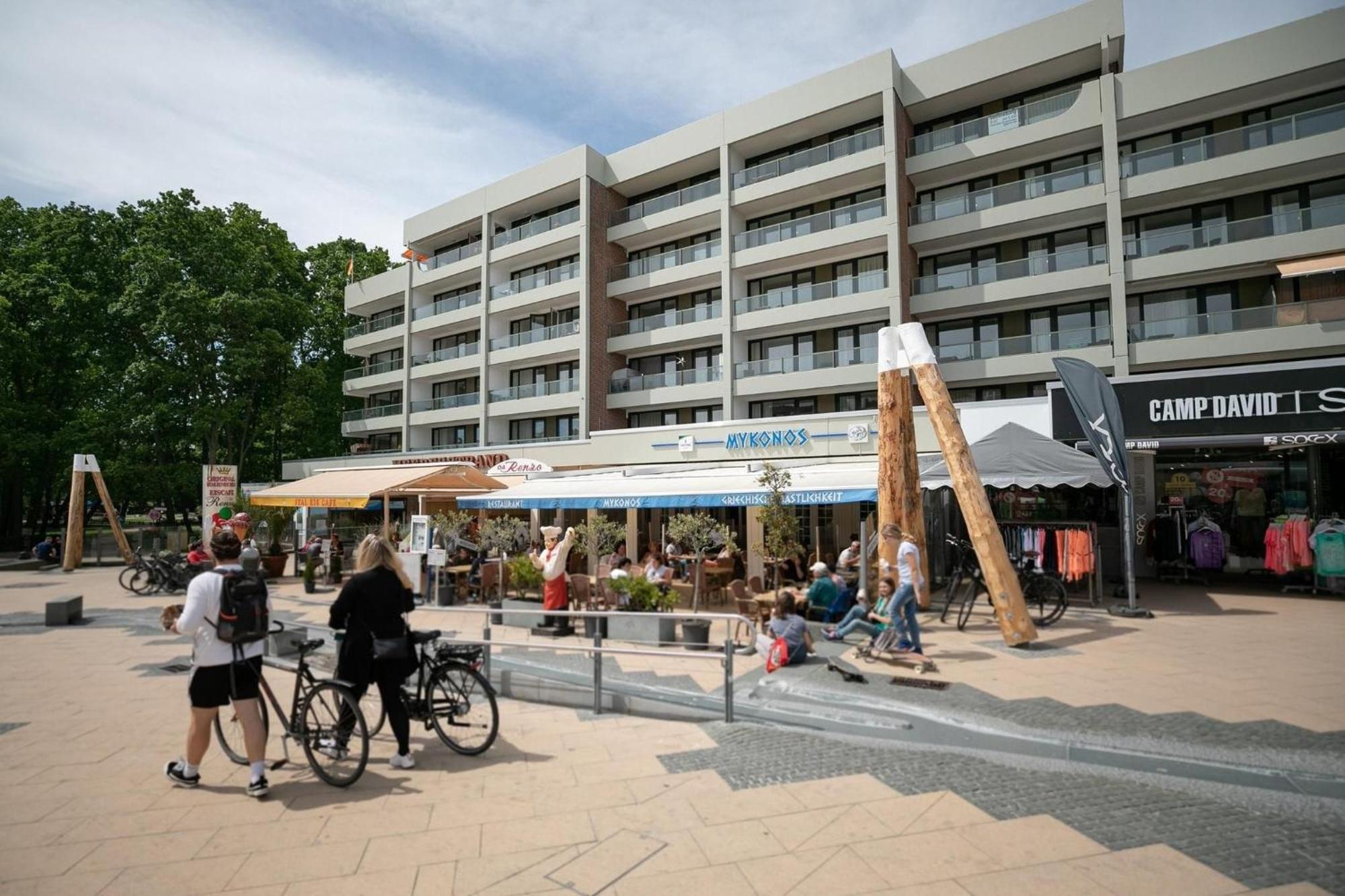 Haus Meeresstrand Beachbude Scharbeutz Extérieur photo